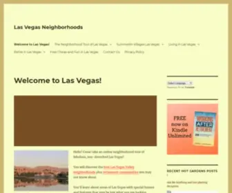 Lasvegasneighborhoods.com(Las Vegas Neighborhoods) Screenshot