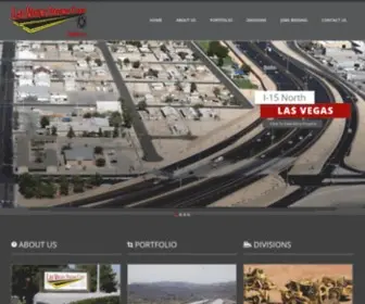 Lasvegaspaving.com(Las Vegas Paving Corp) Screenshot