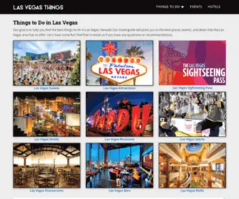 Lasvegasthings.com(Top 100) Screenshot