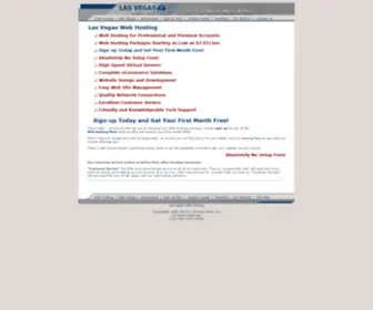 Lasvegaswebhosting.com(Web Hosting Company with Las Vegas Web Hosting) Screenshot