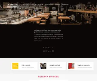 Latabernadelgourmet.com(La Taberna del Gourmet) Screenshot