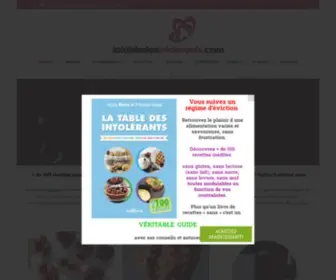 Latabledesintolerants.com(Cuisine sans gluten/sans lactose et lait/sans sucre/sans levure /sans) Screenshot