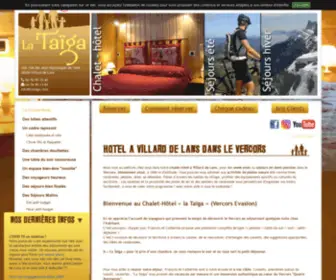 Lataiga.com(Hotel Villard de lans) Screenshot