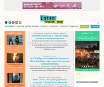 Latamcinema.com(LatAm cinema) Screenshot
