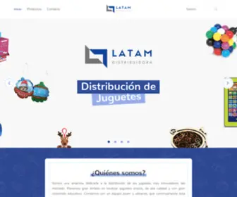 Latamdistribuidora.com(Toys Latam) Screenshot