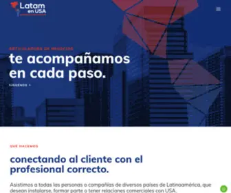 Latamenusa.com(Latam en USA) Screenshot