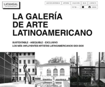 LatamGal.com(Venta De Arte Online) Screenshot