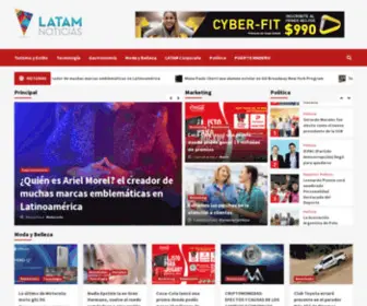 Latamnoticias.com(Plataforma de Noticias) Screenshot