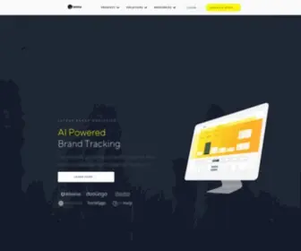 Latana.com(AI-Powered Brand Tracking for Brand Management) Screenshot