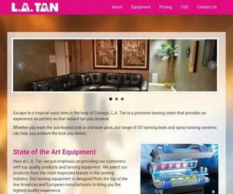 Latanchicagoloop.com(LA Tan) Screenshot