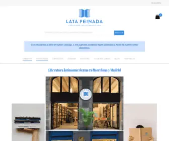 Latapeinada.com(Literatura Latinoamericana) Screenshot