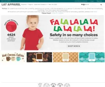 Latapparel.com(LAT Apparel) Screenshot