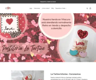 Latartine.cl(Pastelería) Screenshot