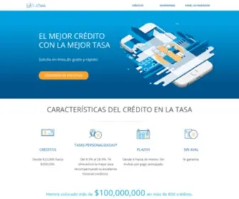 Latasa.mx(Préstamos e inversiones) Screenshot