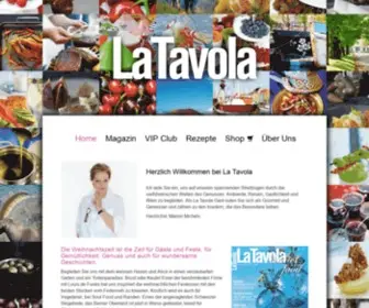 Latavola.ch(Ambiente · Reisen · Gastlichkeit · Wein) Screenshot