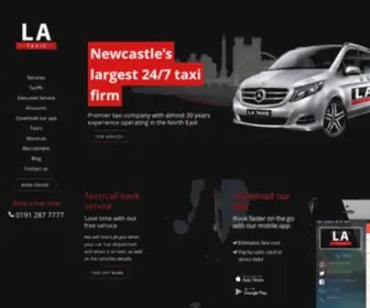 Lataxis.co.uk(LA Taxis) Screenshot