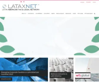 Lataxnet.net(Tax & Legal Network) Screenshot