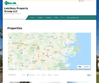 Latchkeyproperties.com(Latchkey Property Group LLC) Screenshot