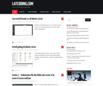 Latcoding.com(Blog tutorial cloud) Screenshot