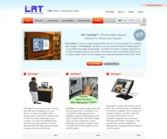 Latcorp.com(Library Self Service) Screenshot