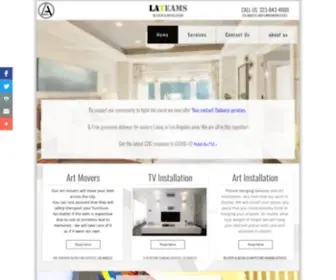 Lateams.com(LA Teams Services) Screenshot