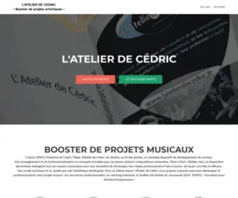 Latelierdecedric.com(L'ATELIER DE CEDRIC) Screenshot