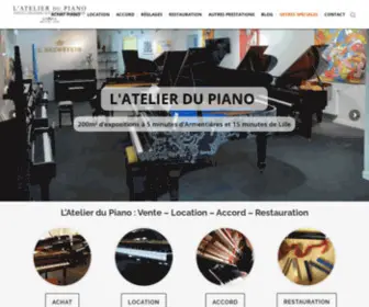 Latelierdupiano.net(L’Atelier du piano) Screenshot