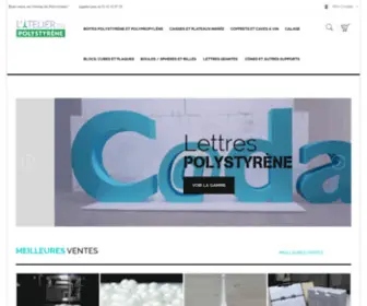 Latelierdupolystyrene.fr(L'atelier du Polystyrène) Screenshot