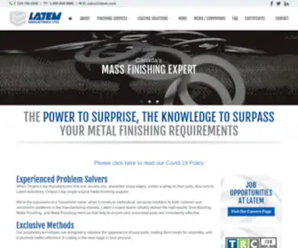 Latem.com(Shot Blasting) Screenshot