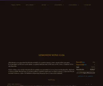 Latenciazero.com(Descarga y juega gratis a World of Warcraft) Screenshot