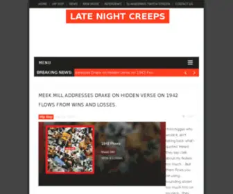 Latenightcreep.com(Late Night Creep) Screenshot