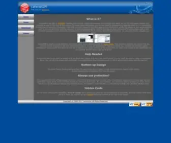 Lateralgm.org(LateralGM Home) Screenshot