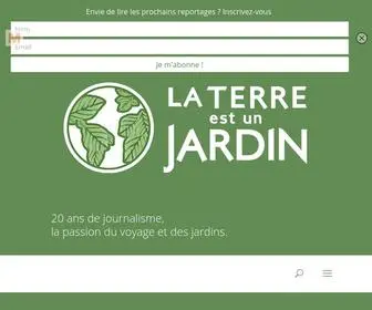 Laterreestunjardin.com(La terre est un jardin) Screenshot