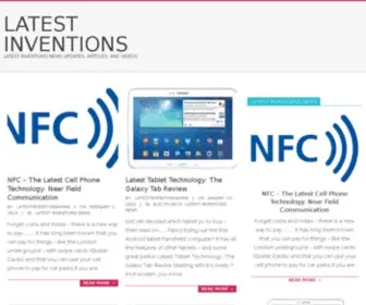 Latest-Inventions.com(Latest Inventions) Screenshot