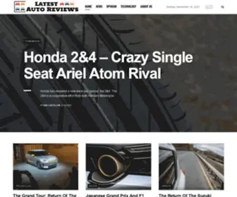 Latestautoreviews.com(Sports car pictures) Screenshot