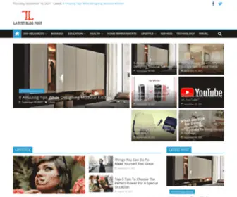 Latestblogpost.com(General category guest blogging website) Screenshot