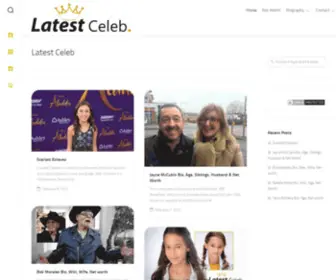 Latestceleb.com(Exclusive Celebrity News) Screenshot