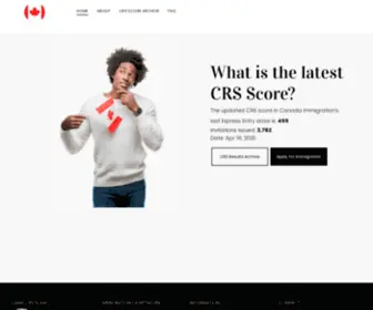 Latestcrsscore.com(Canada) Screenshot