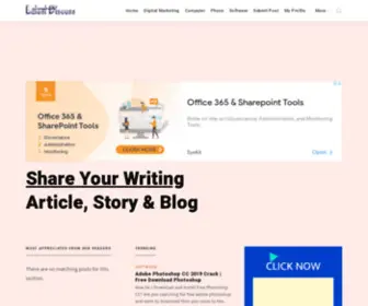 Latestdiscuss.com(Share Your Content) Screenshot