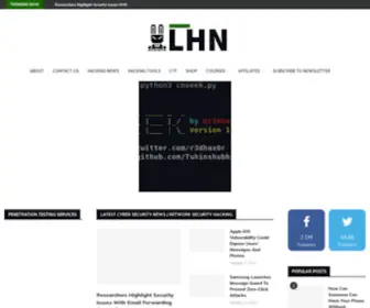 Latesthackingnews.com(Exploits and vulnerabilities for ethical hackers) Screenshot