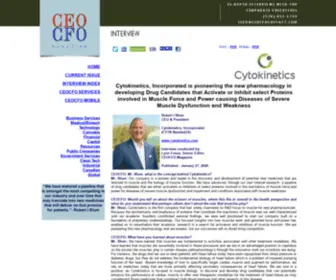 LatestnewsceocFo.com(Cytokinetics) Screenshot