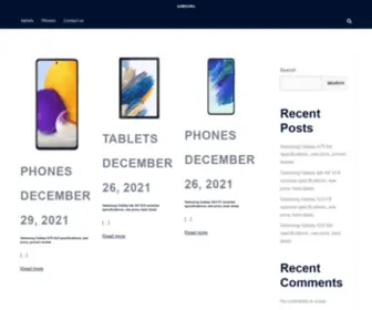 Latestsamsungphones.com(SAMSUNG) Screenshot