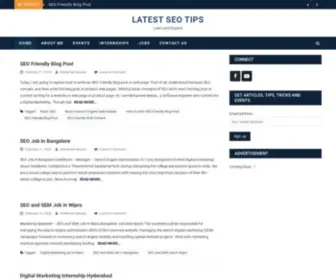 Latestseotips.com(SEO Tips) Screenshot