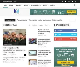 Latesttechnewsblog.com(News) Screenshot