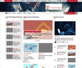 Latesttechnicalreviews.com((Tech News Blog)) Screenshot