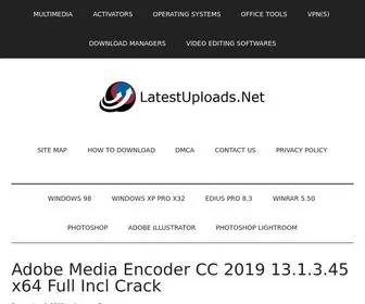 Latestuploads.net(Get Full Edition Cracked Softwares For Free) Screenshot