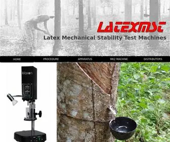 Latexmst.com(LatexMST Mechanical Stability Test Machines) Screenshot