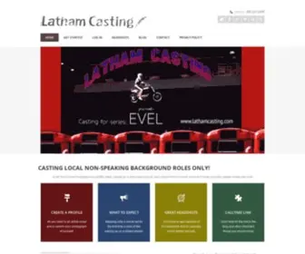Lathamcasting.com(Casting Director NM) Screenshot