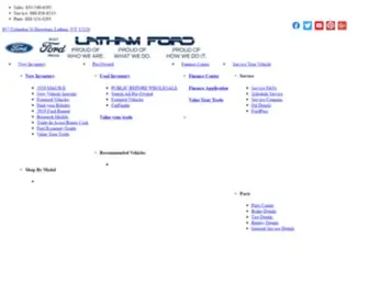 Lathamfordmotors.com Screenshot