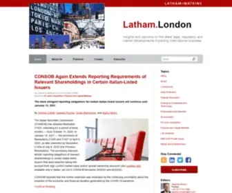 Latham.london(Latham & Watkins) Screenshot